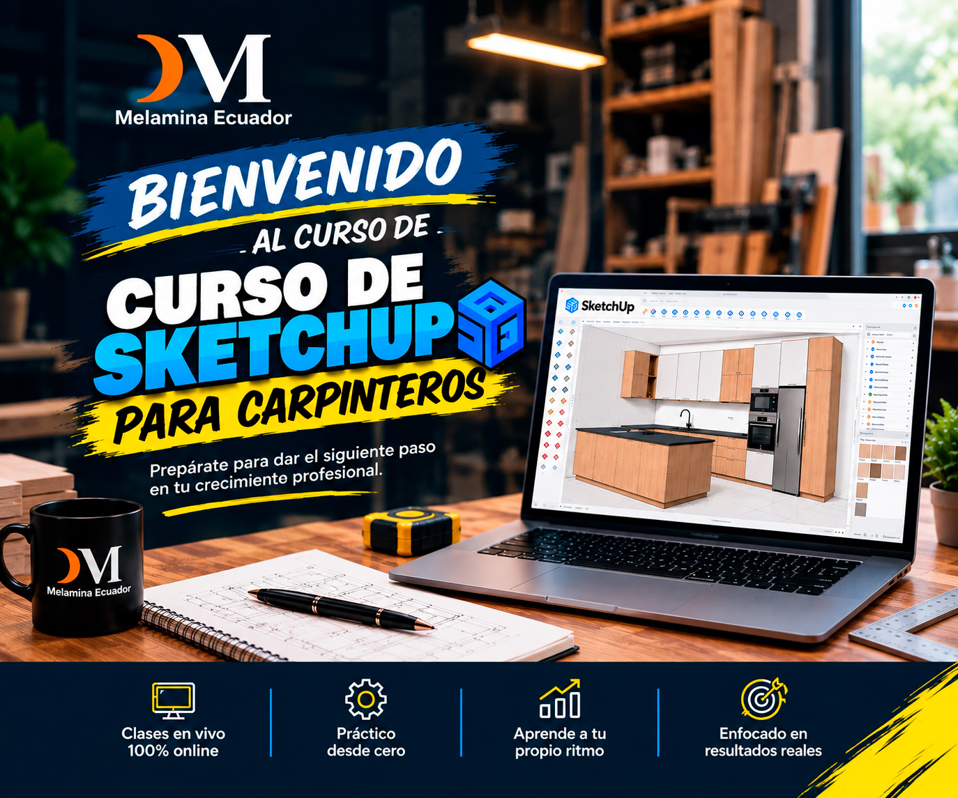 Curso de SketchUp para Carpinteros